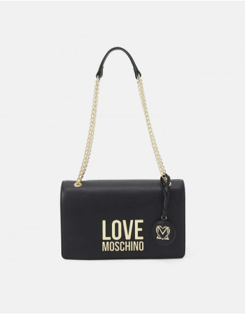 LOVE MOSCHINO - Shopping bag con dettagli a forma di cuore