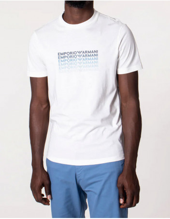 EMPORIO ARMANI - Gradient Logo T-Shirt