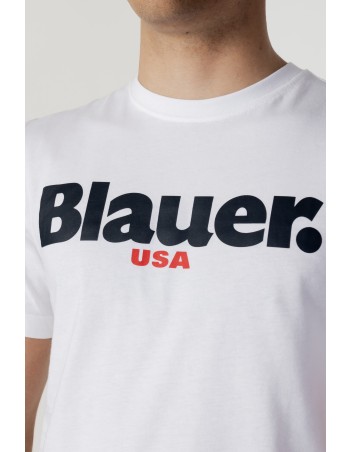 BLAUER - T-shirt con logo