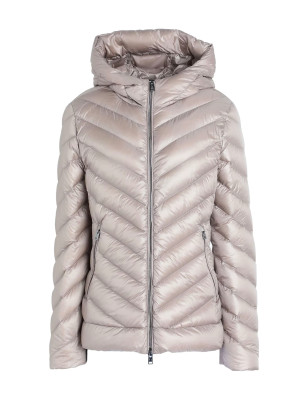 WOOLRICH - Chevron Quilted Hooded Jacket